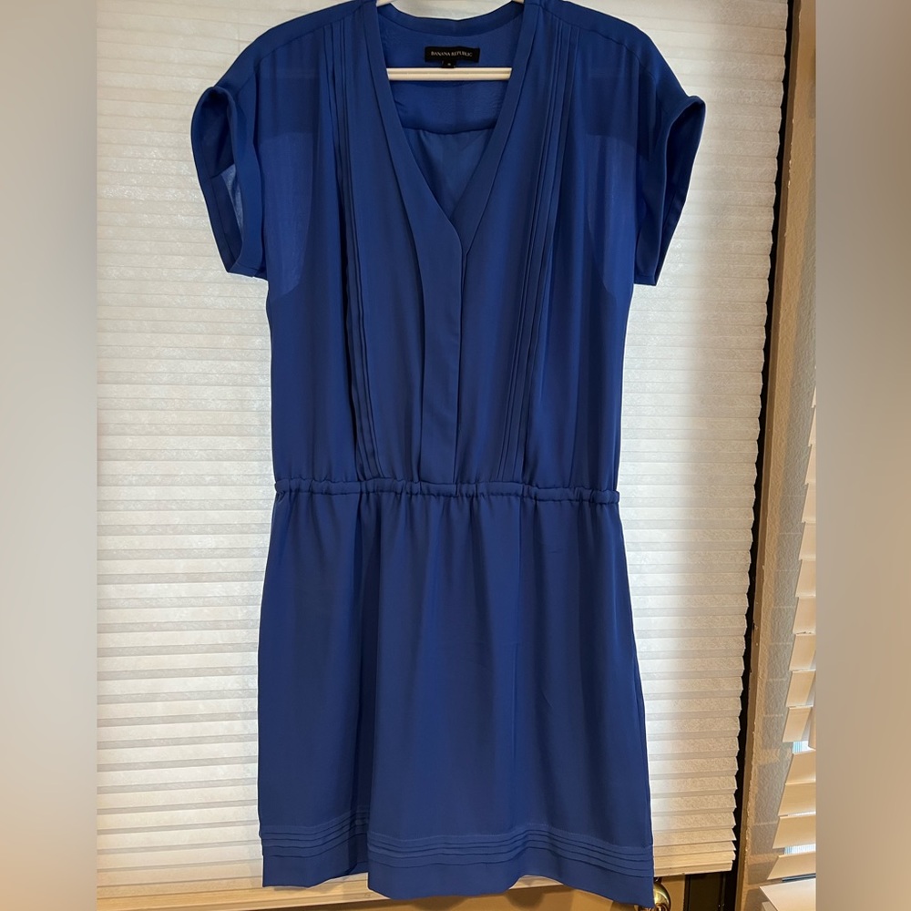 Banana Republic Pleated T-shirt Dress